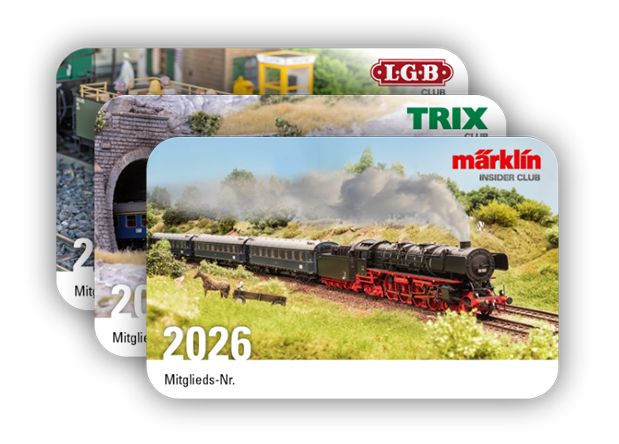 Märklin, Trix und LGB Clubs Märklin, Trix und LGB Clubs